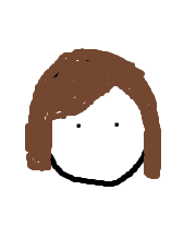 A drawing of Amy Pitura